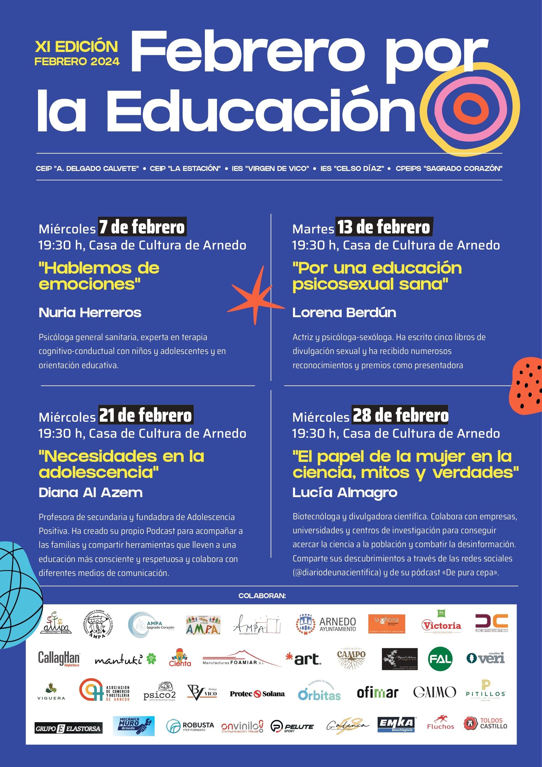 Febrero por la educación