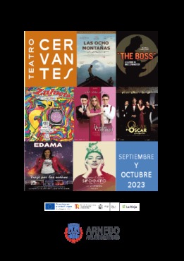 Programa Teatro Cervantes: septiembre y octubre 2023
