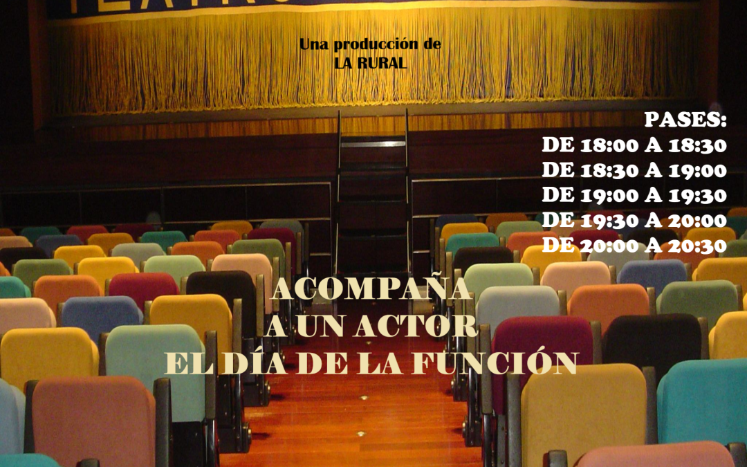 Microteatro: En las entrañas del Teatro Cervantes