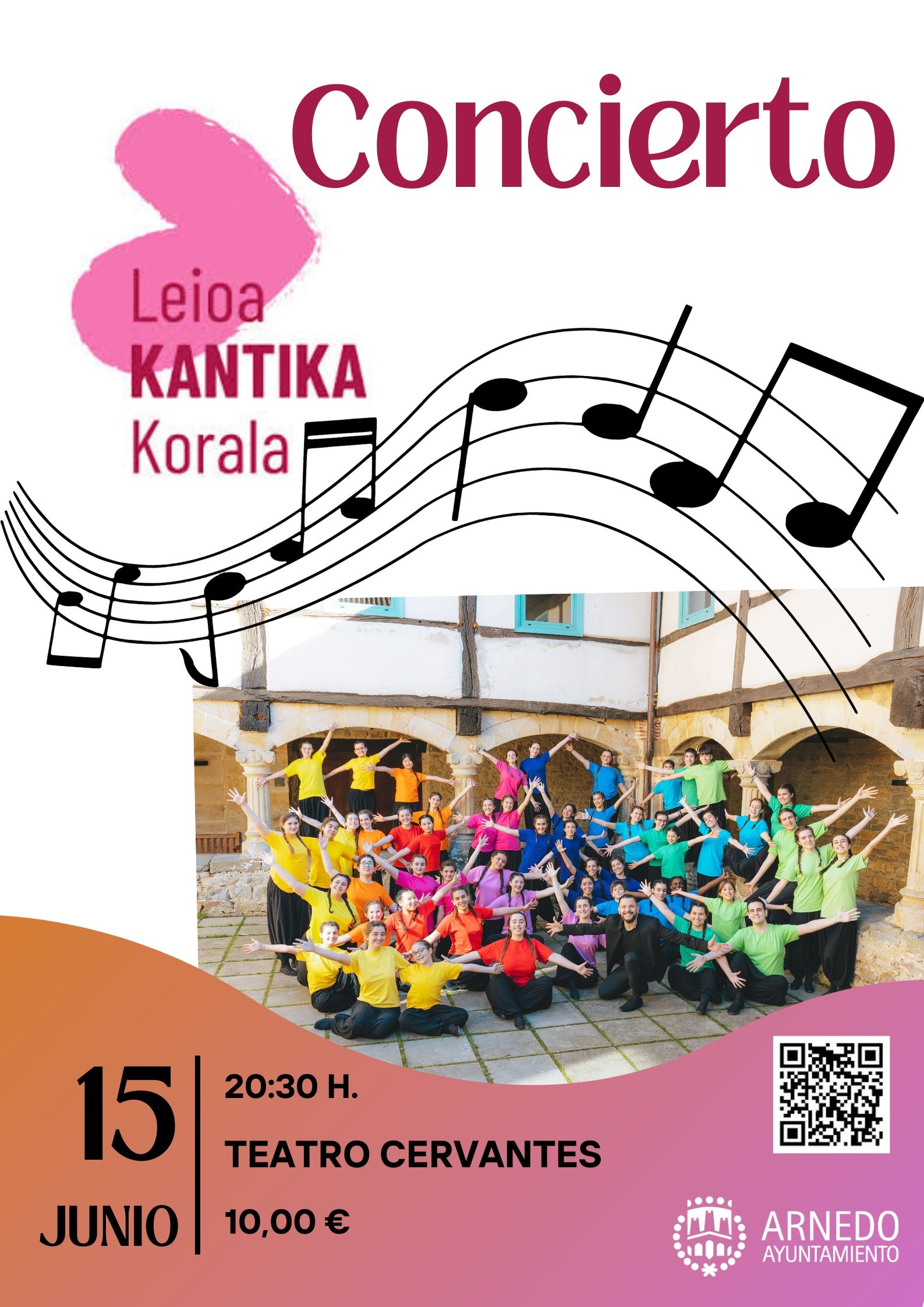 Cartel Concierto Kantika Korala