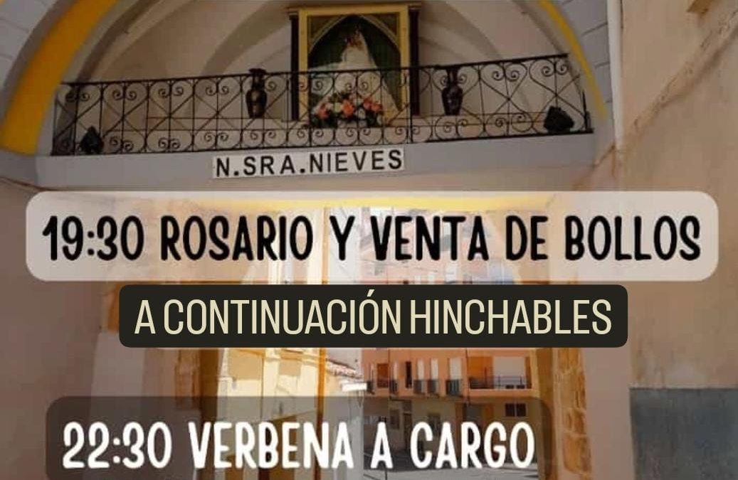 Fiestas del Barrio Virgen de las Nieves