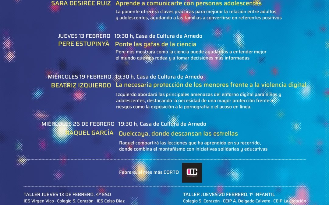 XII Febrero por la Educación- Sara Desirée Ruiz: ‘Aprende a comunicarte con personas adolescentes’.