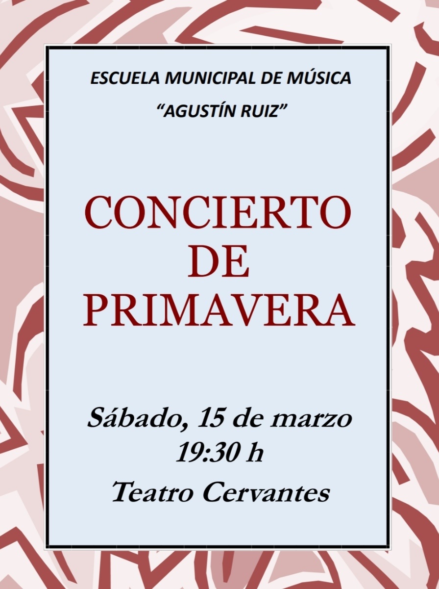 Cartel Concierto de Primavera