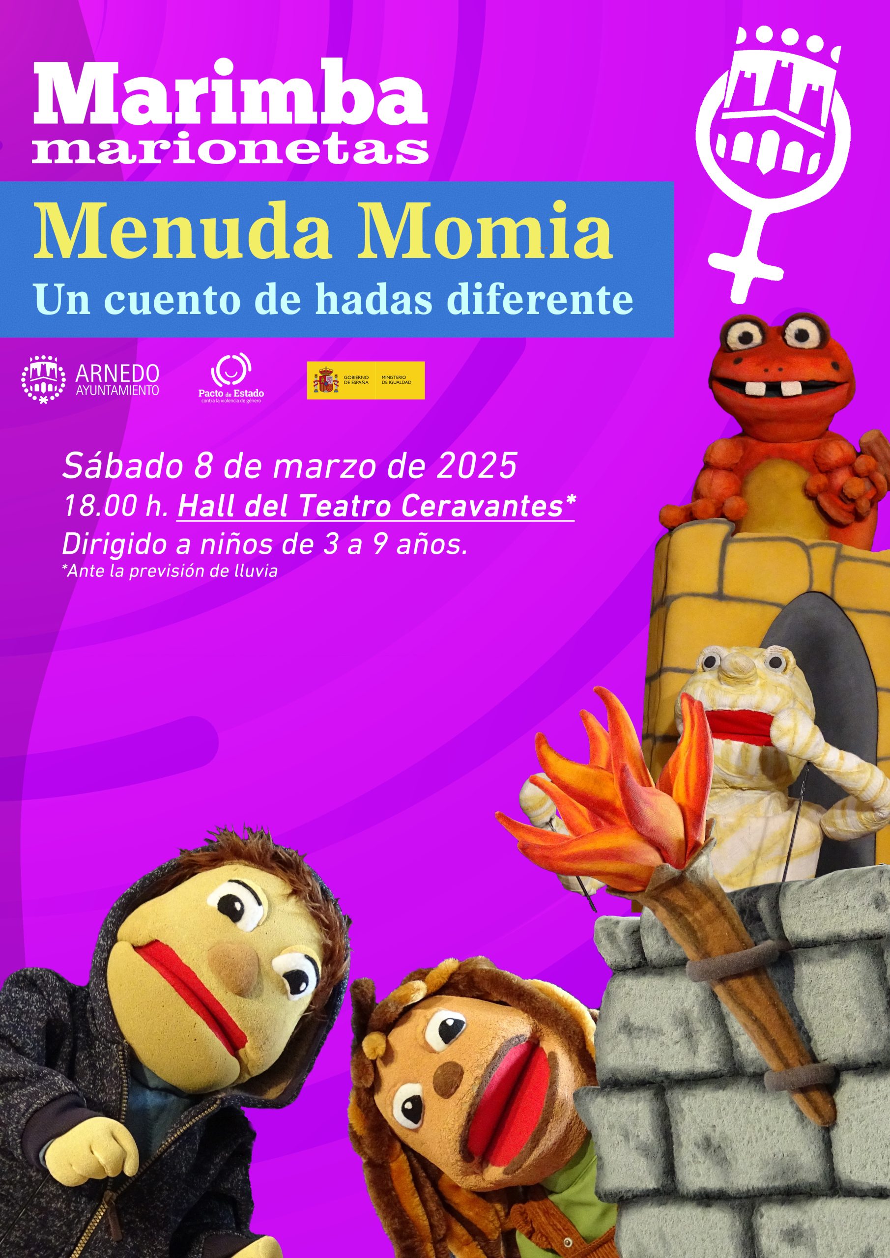 marionetas 8m lluvia