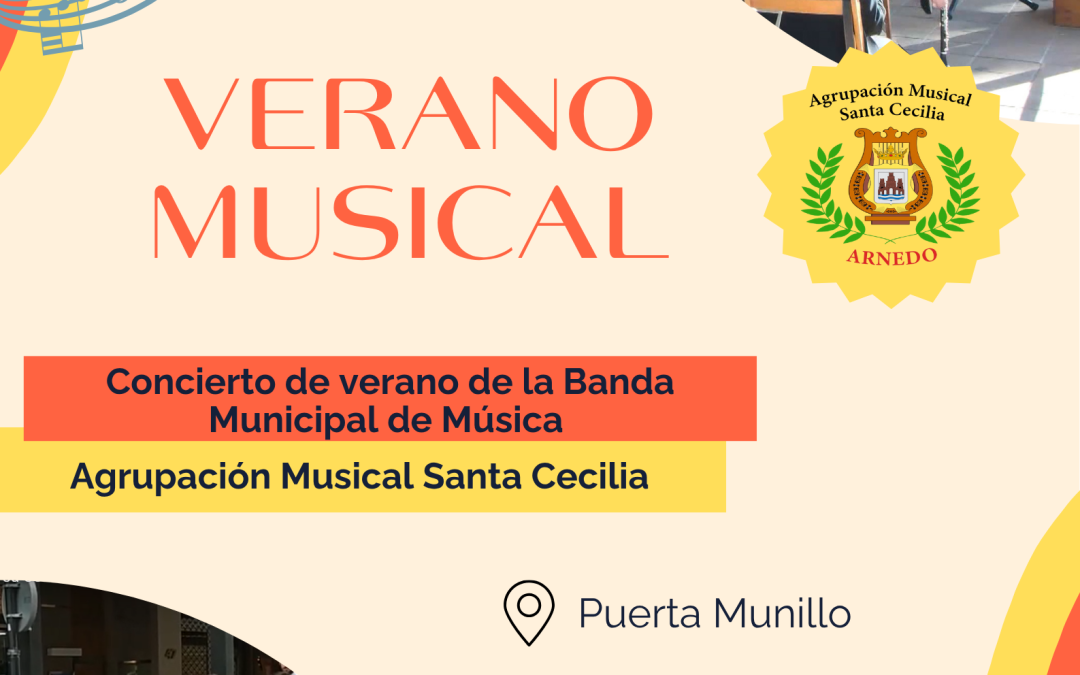 Concierto de verano de la La Agrupación Musical Santa Cecilia