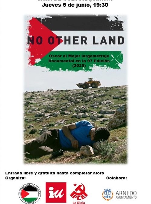 Proyección del documental «No other land»