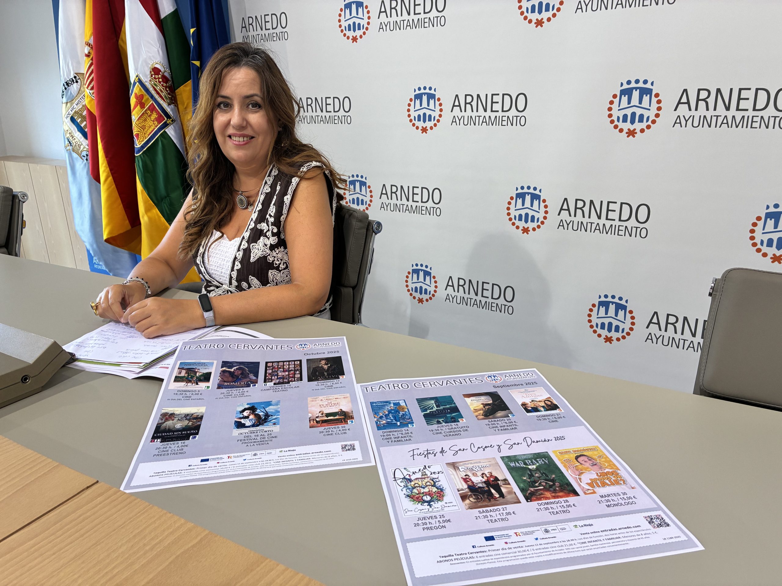 Presentación de la programación del Teatro Cervantes para los meses de septiembre y de octubre