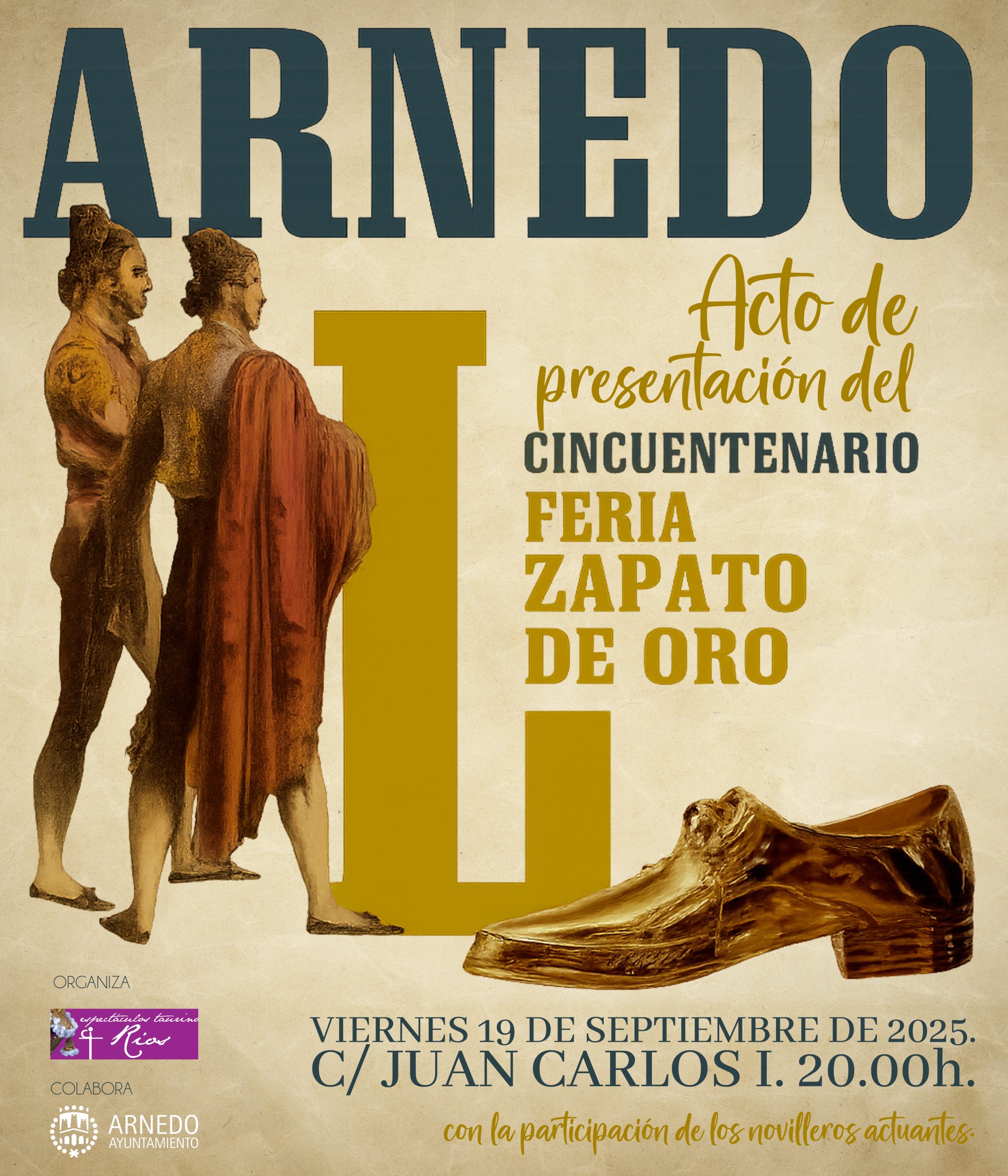 Presentación de la Feria Zapato de Oro 2025 con los novilleros actuantes