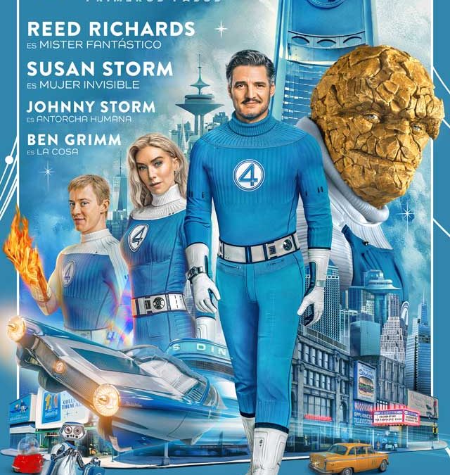 Cine infantil y familiar- LOS 4 FANTÁSTICOS: PRIMEROS PASOS