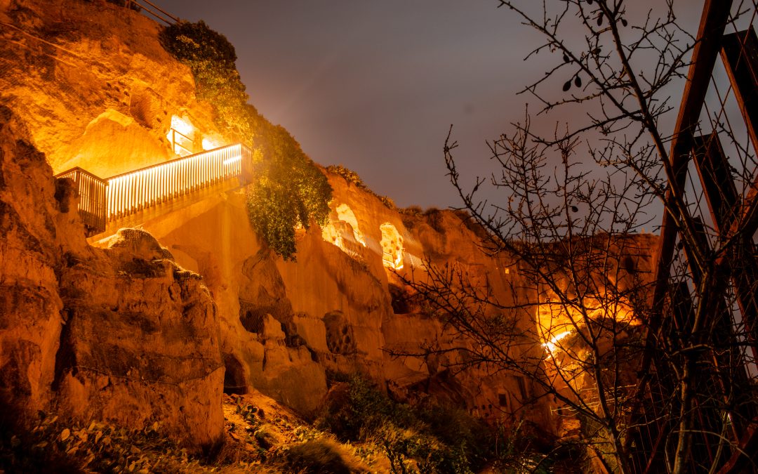 Visita nocturna Cueva de los Cien Pilares