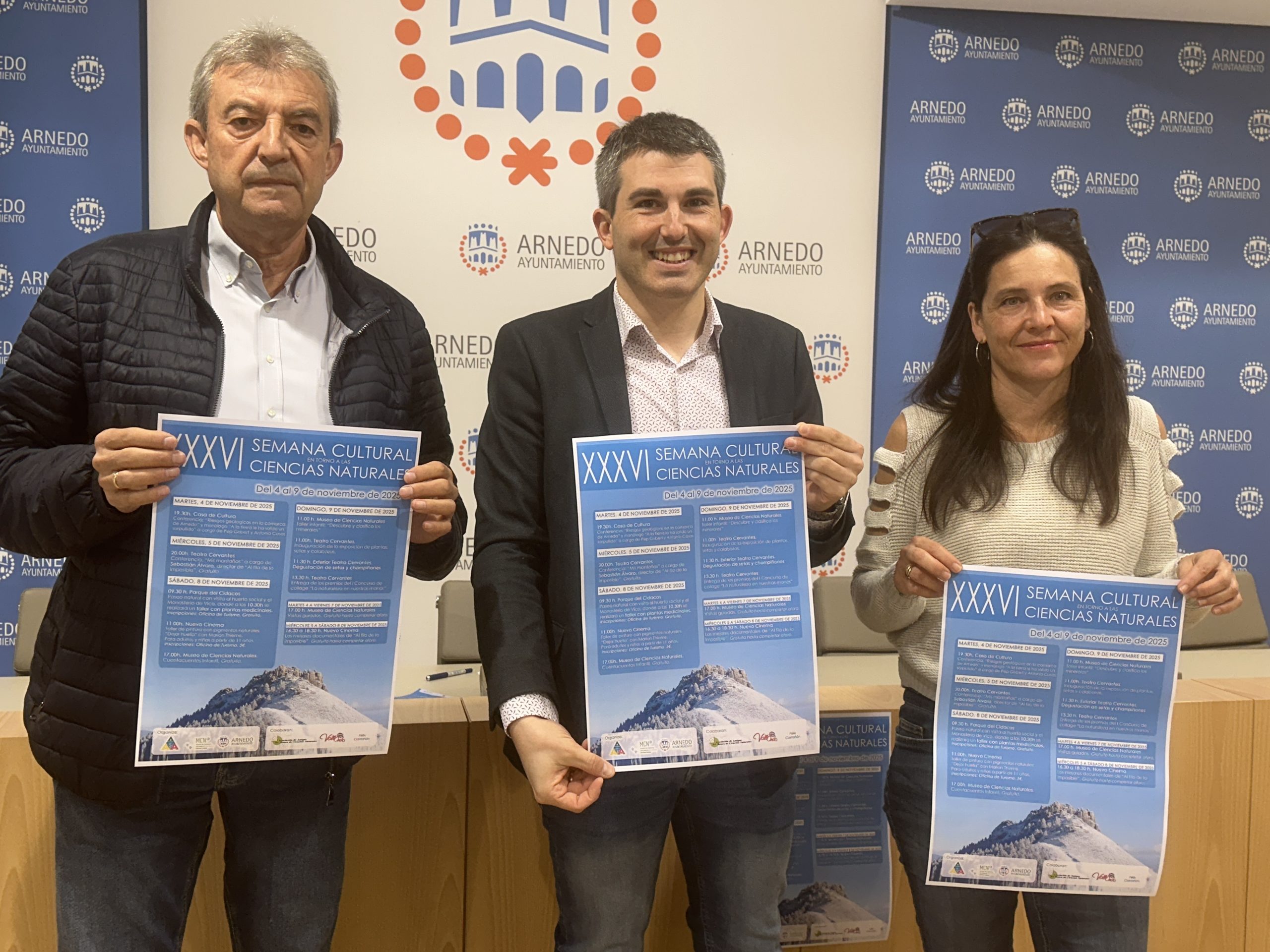 Arnedo presenta la XXXVI Semana Cultural en torno a las Ciencias Naturales
