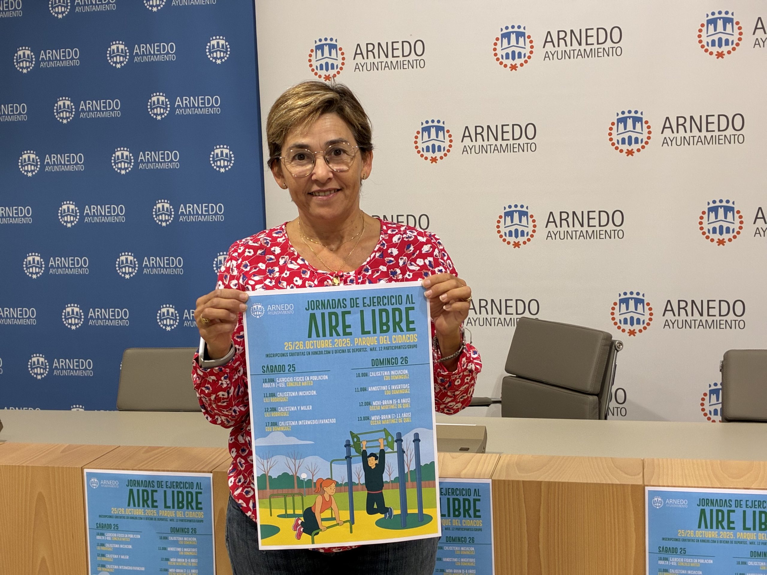 Presentadas las Jornadas de Ejercicio al Aire Libre 2025, que se celebrarán los días 25 y 26 de octubre en el Parque del Cidacos