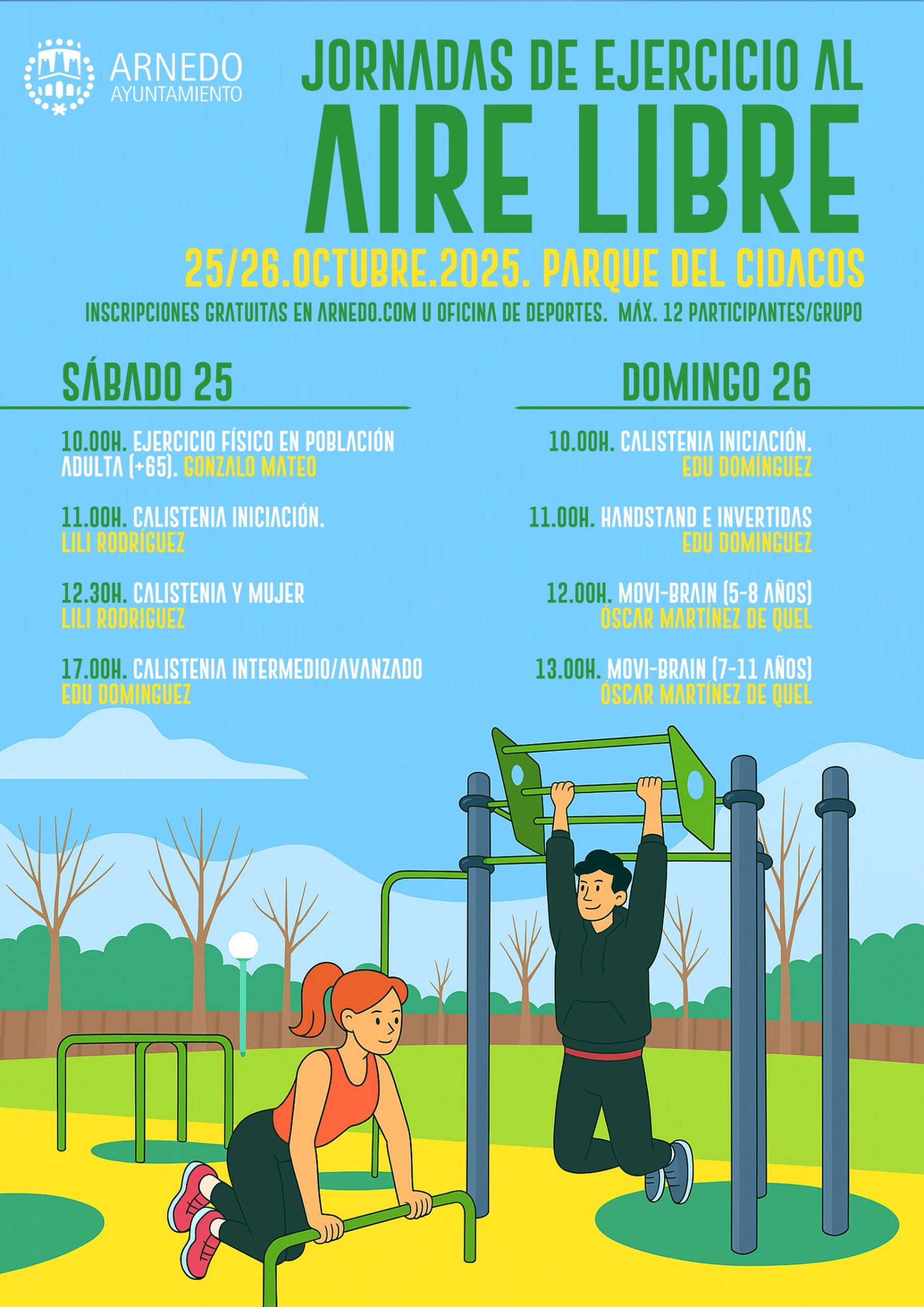 MASTER CLASS CALISTENIA OCTUBRE 2025