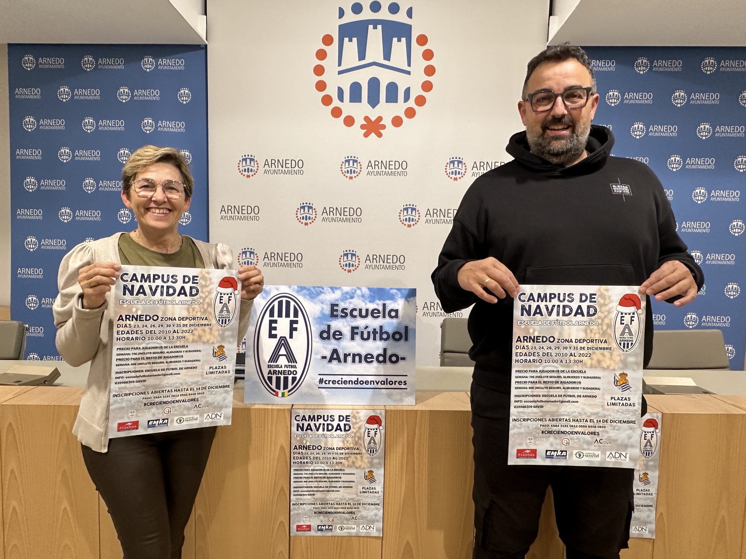 Abiertas las inscripciones para el Campus de Navidad de la Escuela de Fútbol de Arnedo