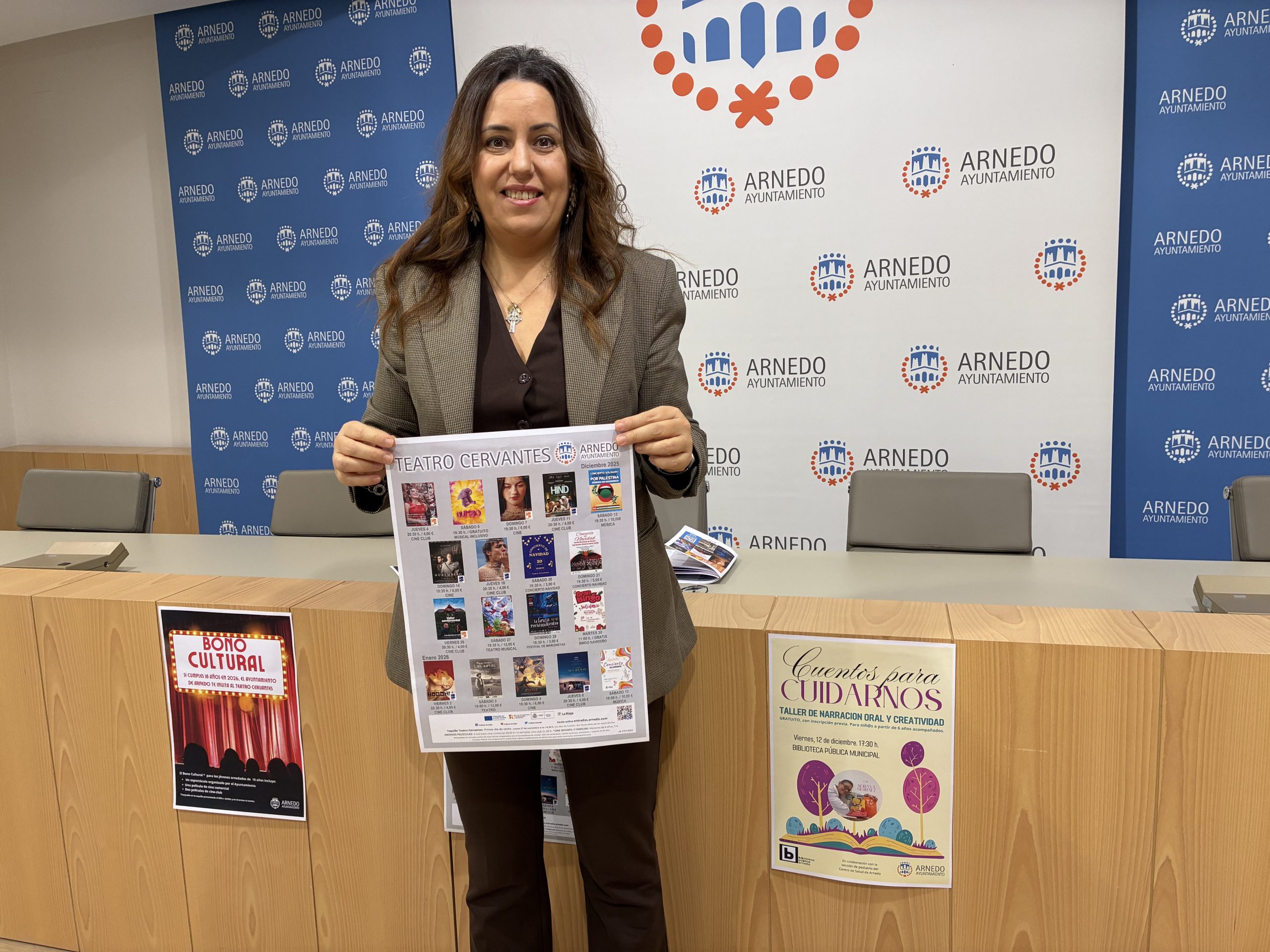 Presentación de la programación del Teatro Cervantes para el mes de diciembre