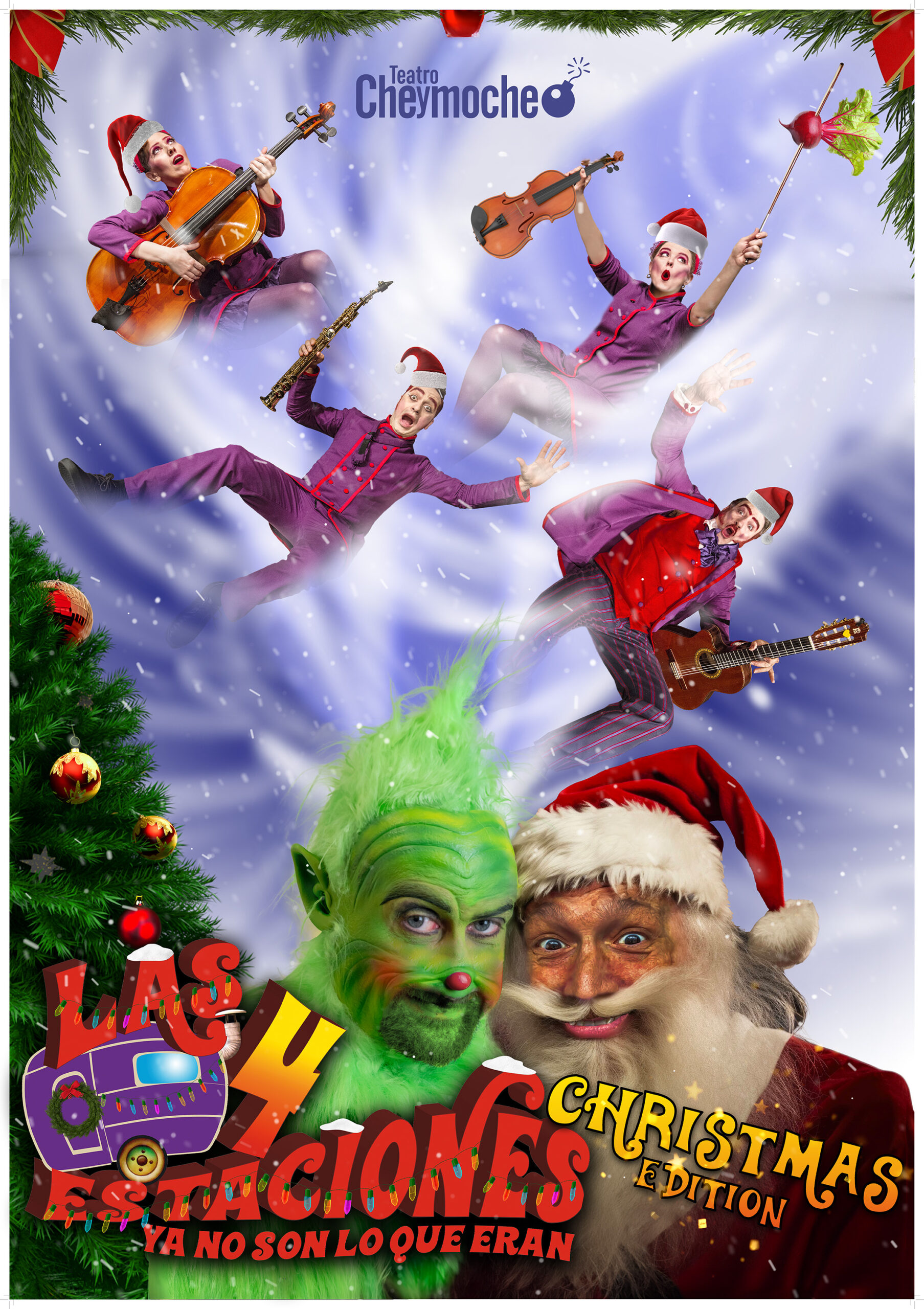 Teatro Musical: Las 4 estaciones ya no son lo que eran. Christmas Edition.