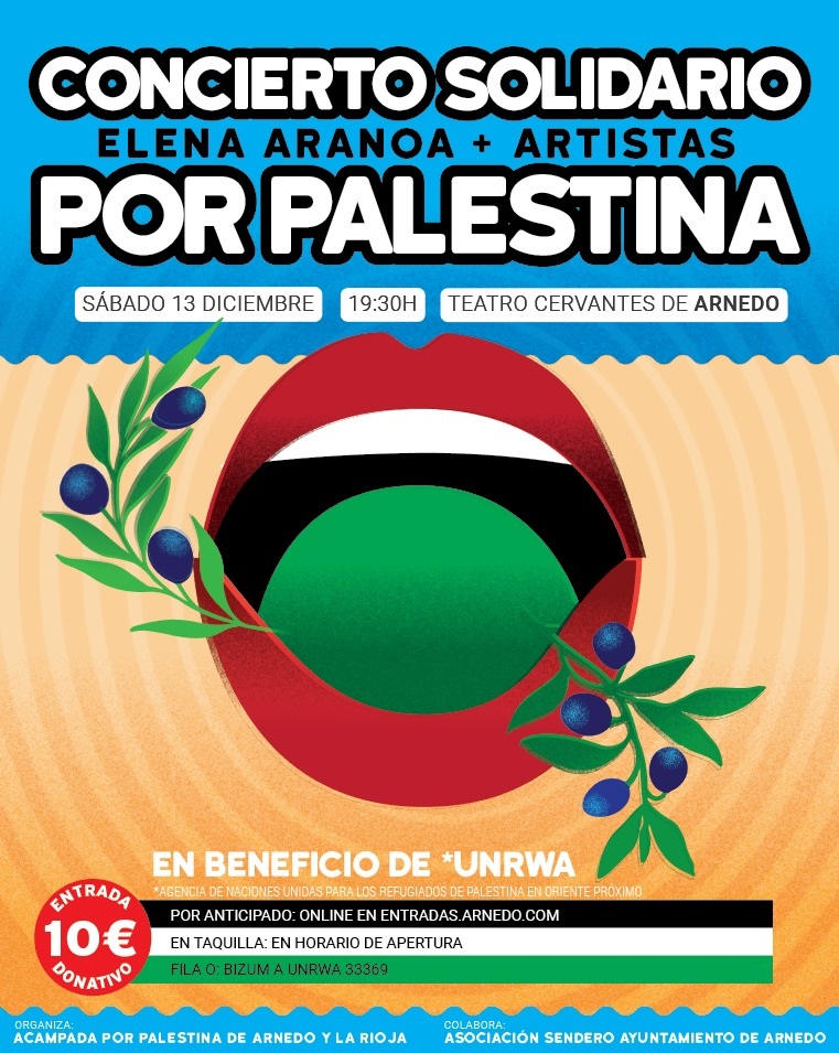 Música: Concierto Solidario por Palestina