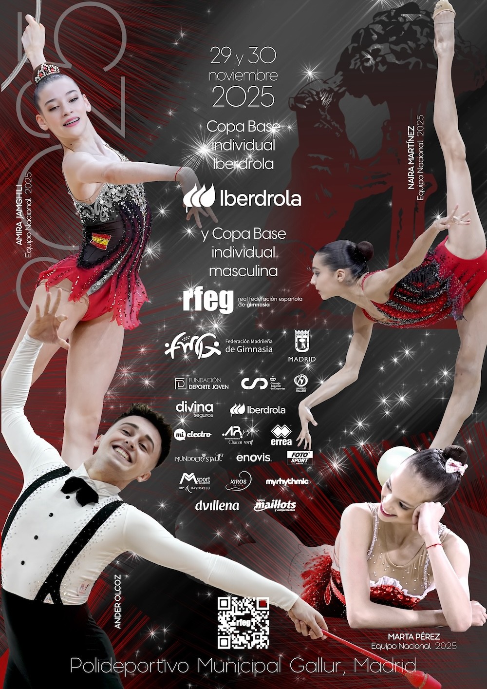 Participación del Club Gimnasia Rítmica de Arnedo en la Copa Individual que se disputará en Madrid los días 29 y 30 de noviembre