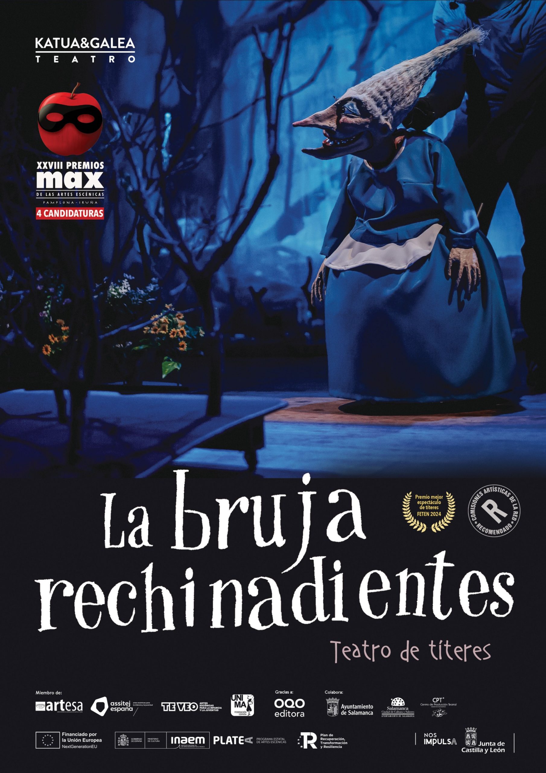 Festival de Marionetas y Teatro Infantil de La Rioja:  La Bruja Rechinadientes