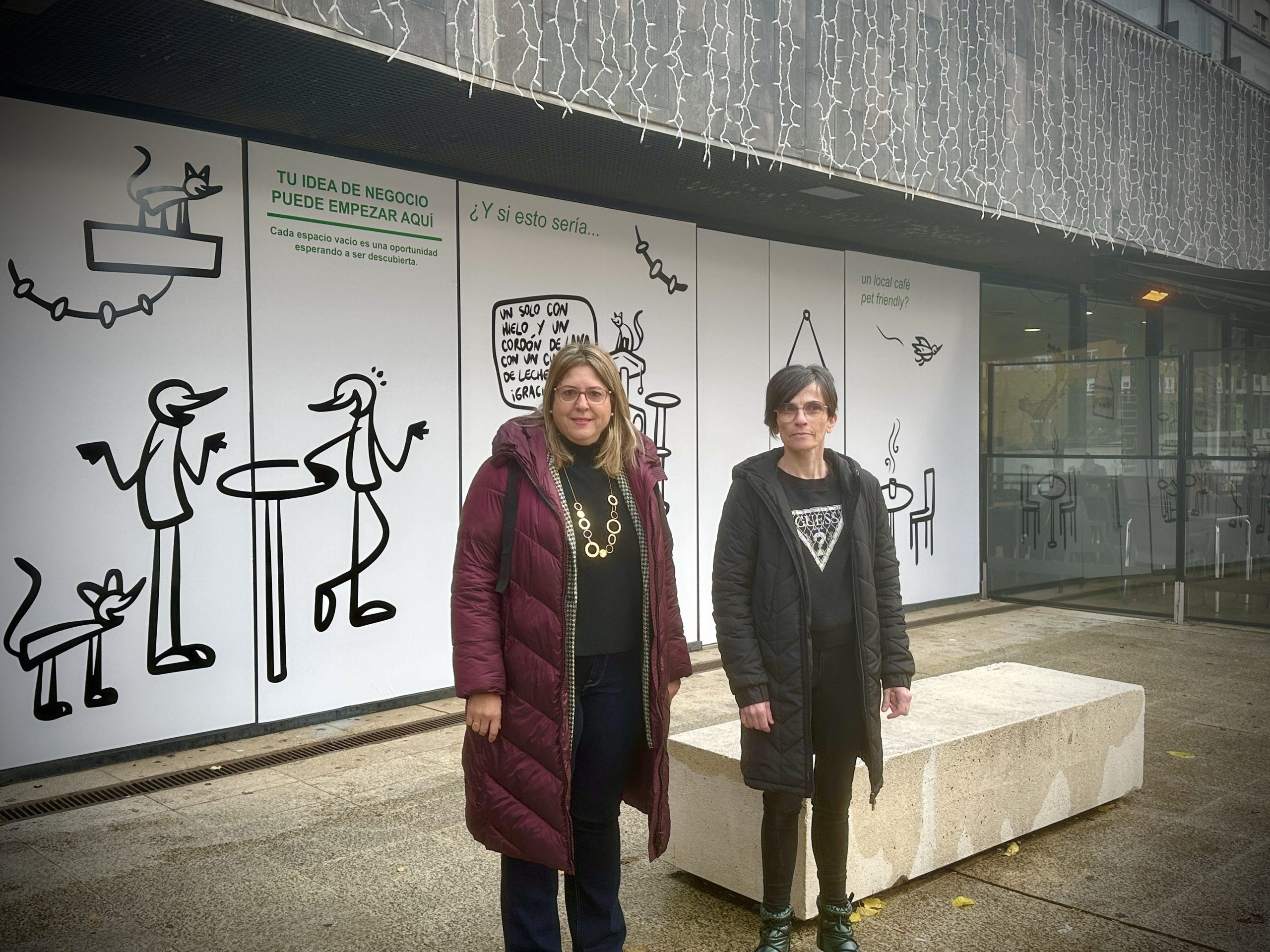 Escaparates que invitan a emprender