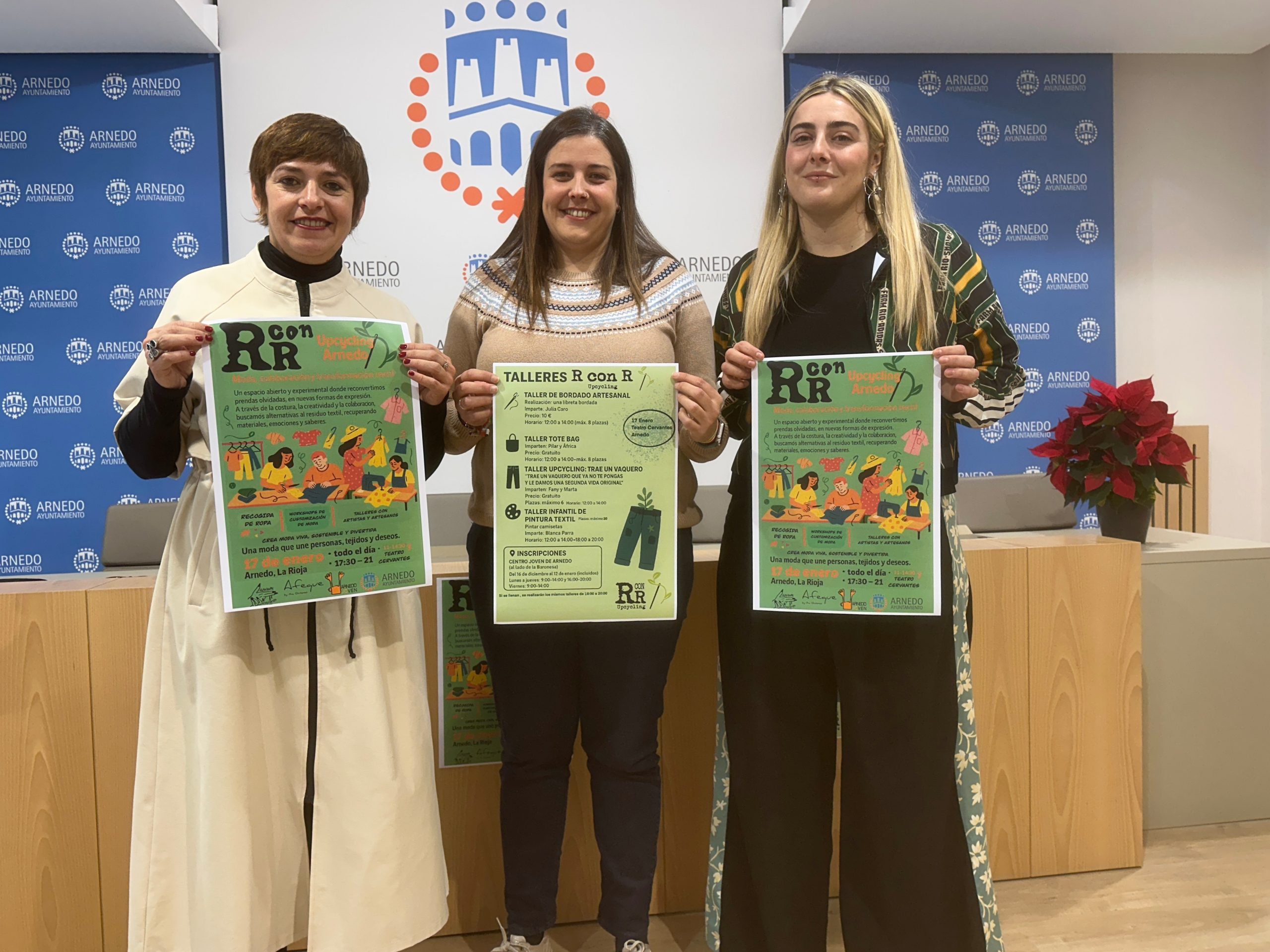 Arnedo impulsa la moda sostenible con la jornada “R con R Upcycling”