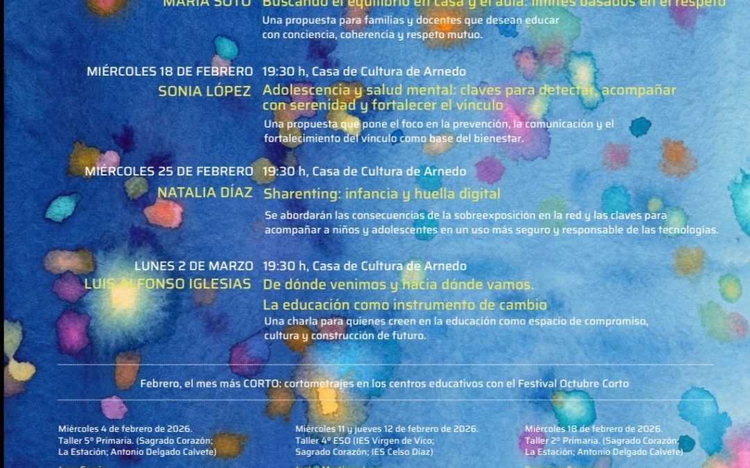 XIII edición de Febrero por la Educación-  “De dónde venimos y hacia dónde vamos. La educación como instrumento de cambio”