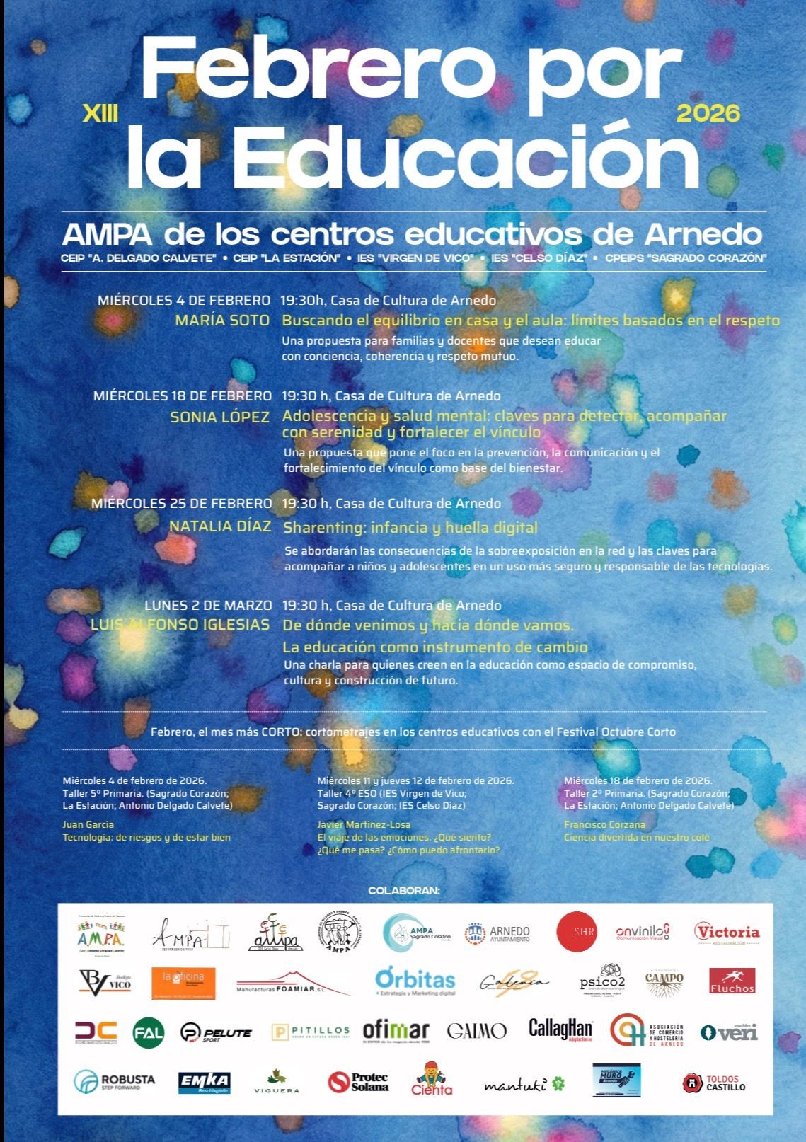 XIII edición de Febrero por la Educación-“Buscando el equilibrio en casa y en el aula: límites basados en el respeto mutuo”