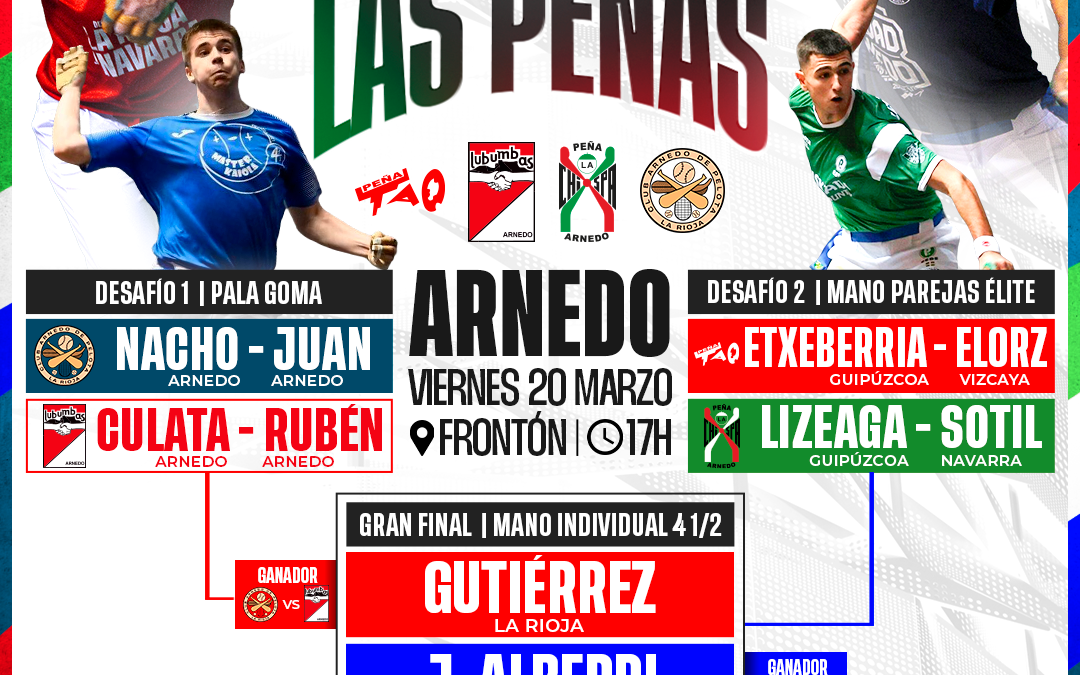 Festival de Pelota. Desafío de Las Peñas