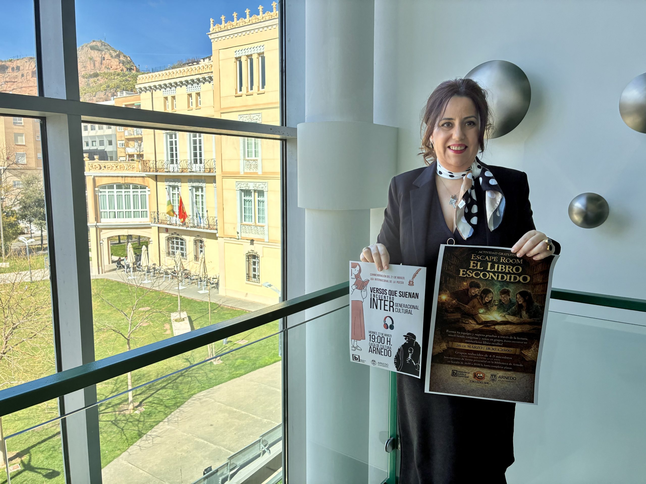 Versos que suenan y «El libro escondido», próximas iniciativas de la Biblioteca.