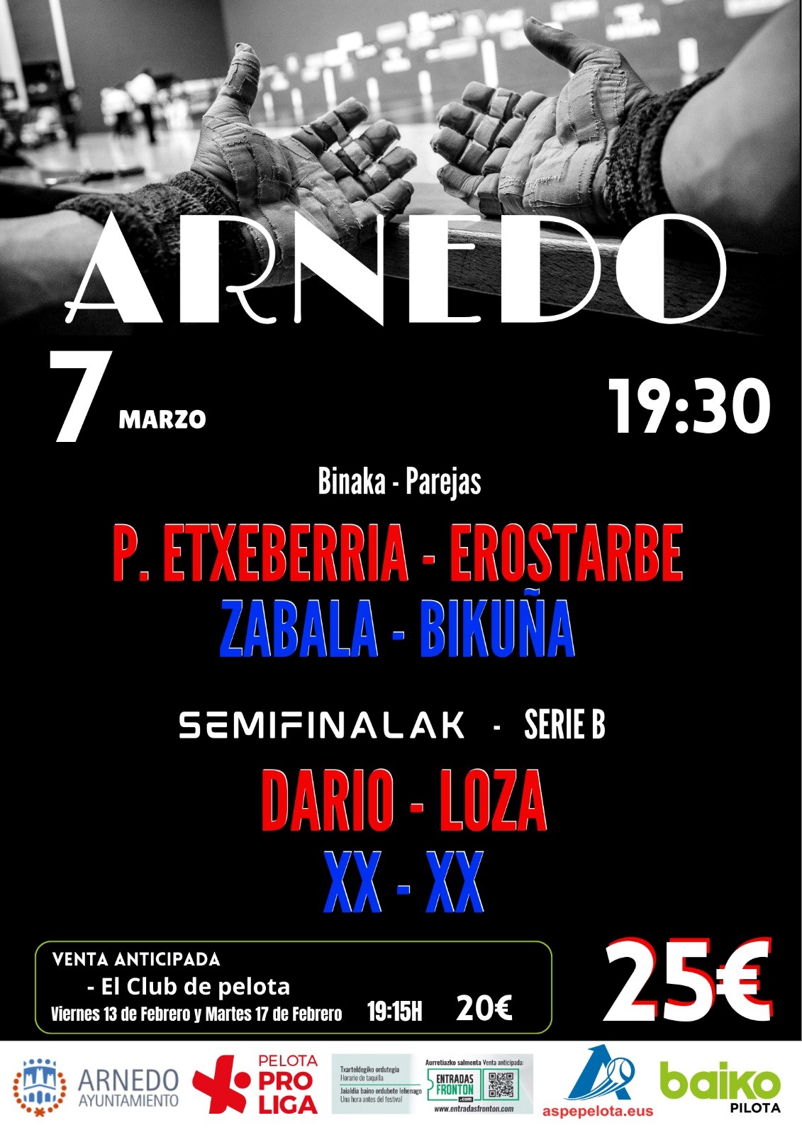 Semifinal de la Serie B Profesional de Pelota