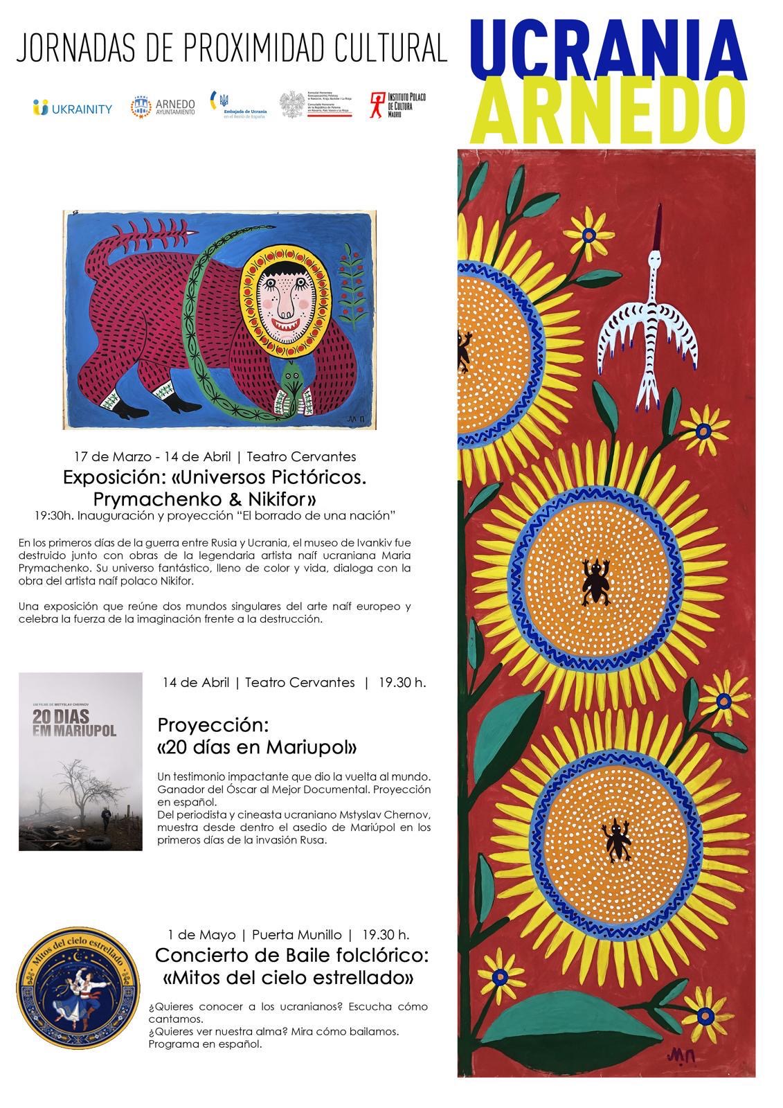 Exposición «Universos Pictóricos: Prymachenko & Nikifor»