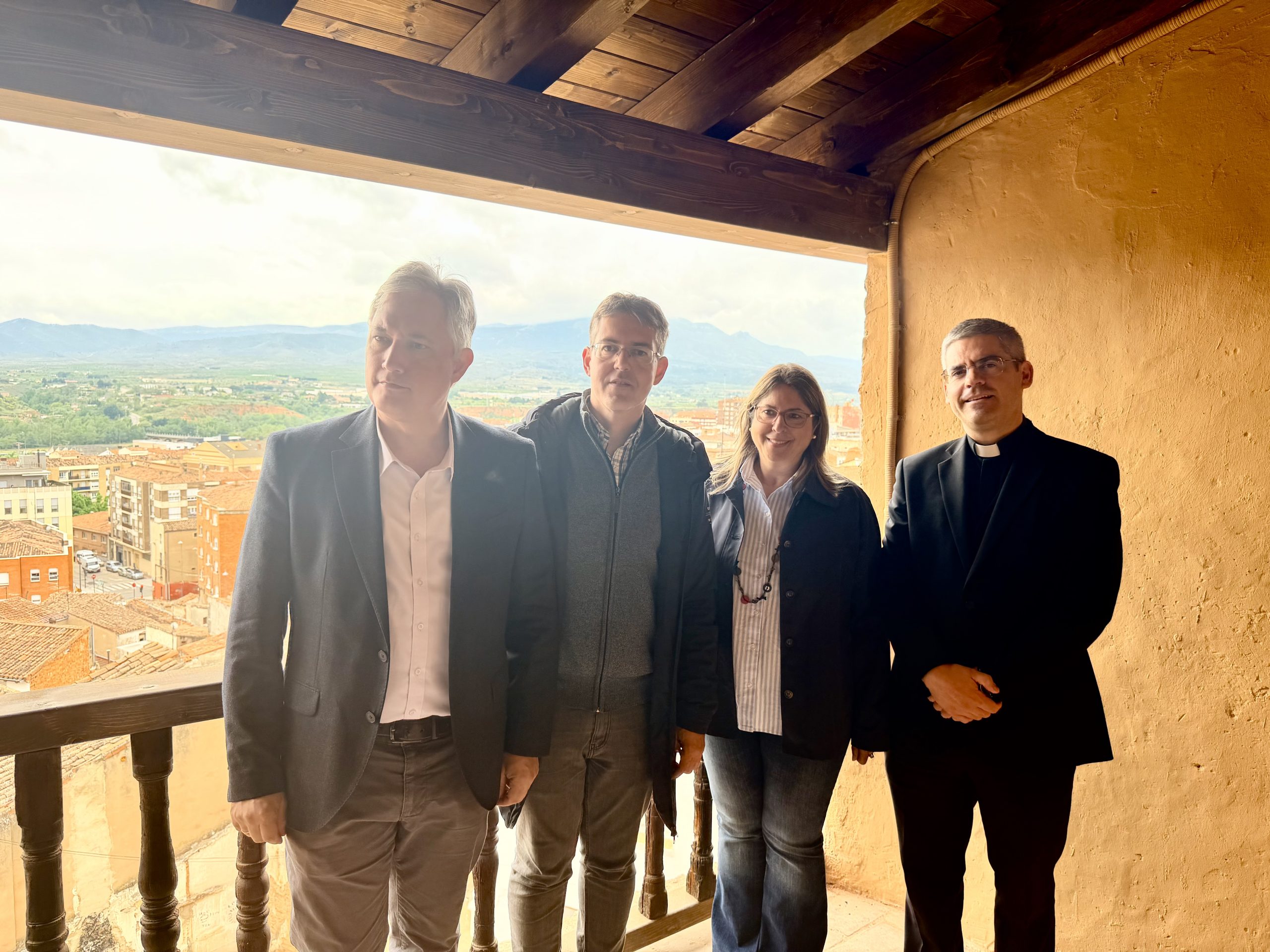 La restauración de la sacristía de Santa Eulalia avanza en la mejora continua de este templo.