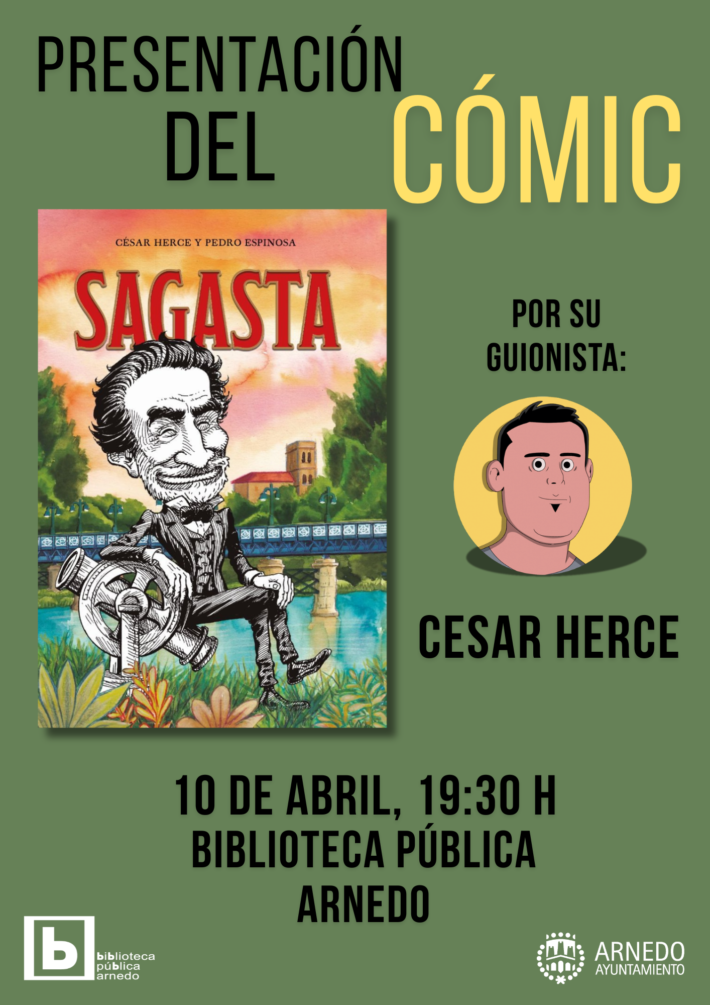 CARTEL Sagasta, César Herce