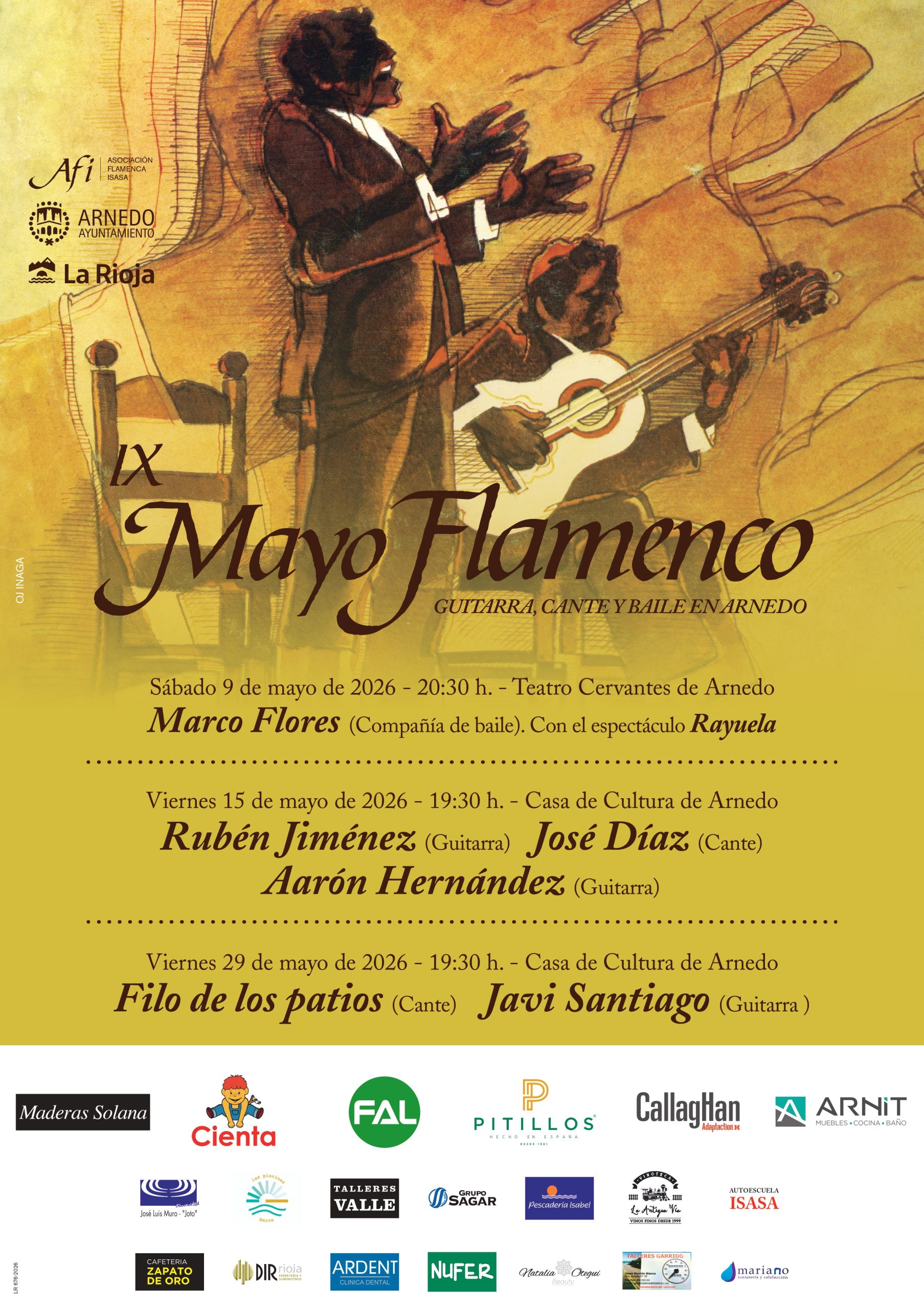 IX Mayo Flamenco – Filo de los patios y Javi Santiago.