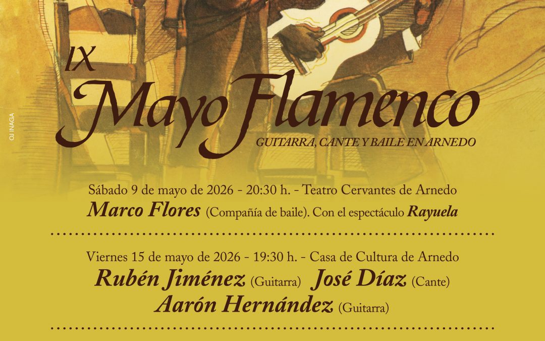 IX Mayo Flamenco – Rubén Jiménez, José Diaz y Aarón Hernández.