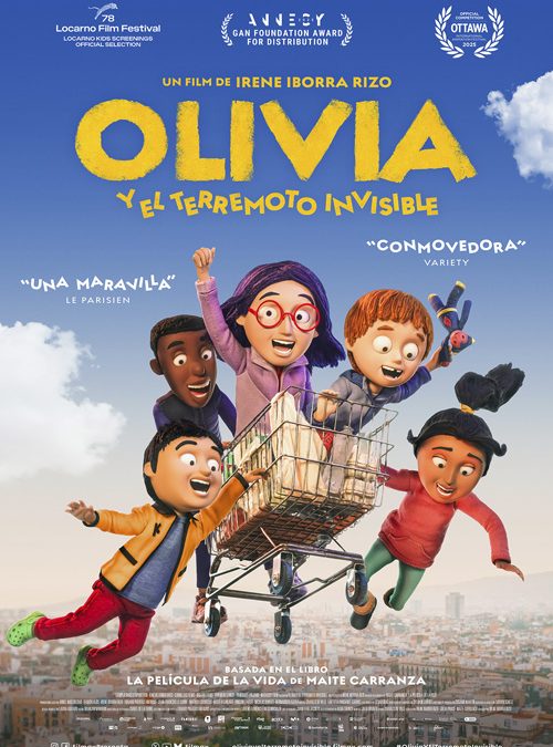 Cine Infantil: Olivia y el terremoto invisible. En conmemoración del Día Internacional del Libro.