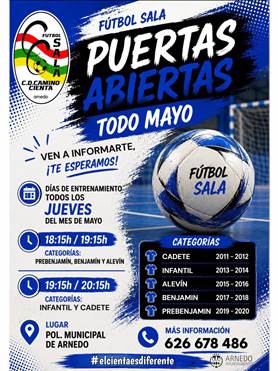 Jornadas de Puertas Abiertas Camino Cienta