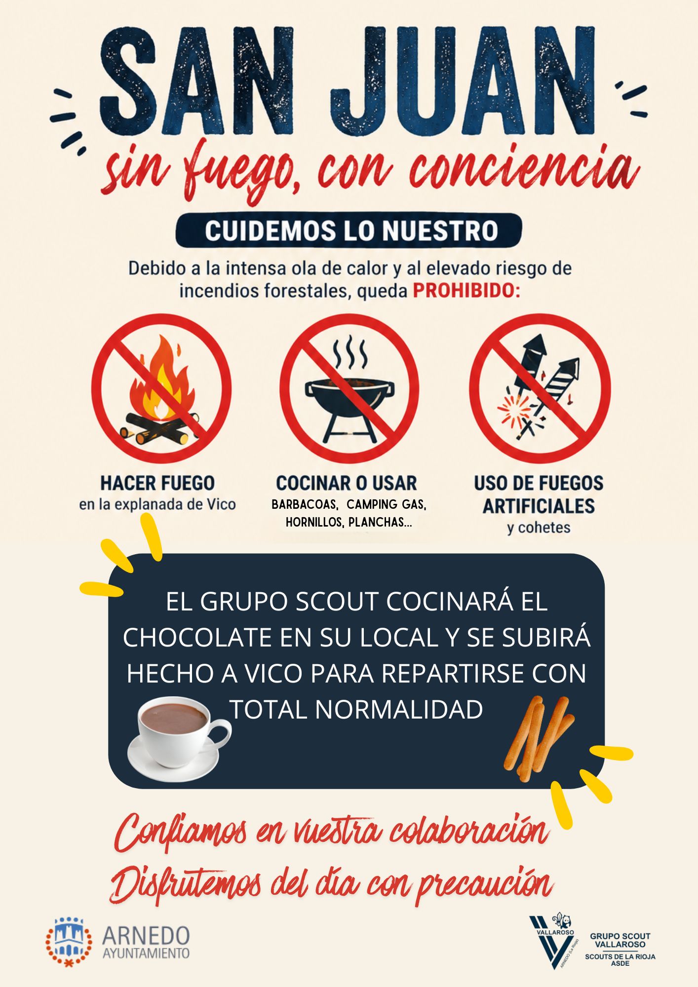SAN JUAN SÍ, INCENDIOS NO