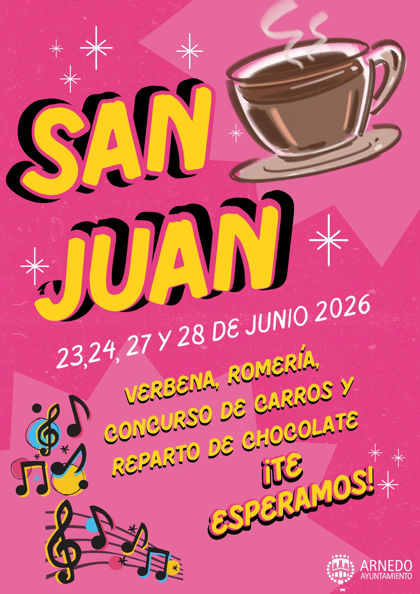 Chocolate, verbena y romería por San Juan 2026