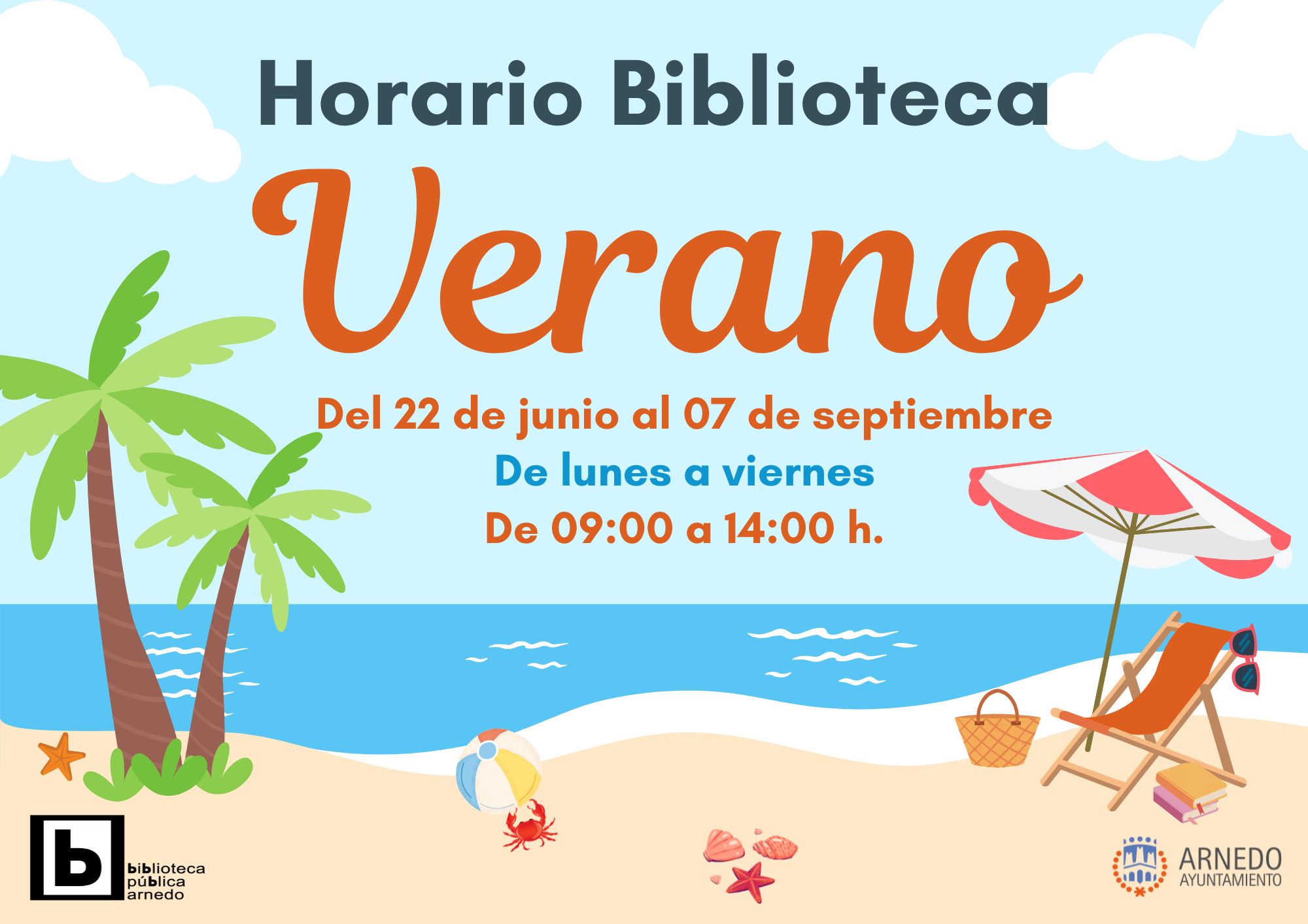 CAMBIO AL HORARIO DE VERANO EN LA BIBLIOTECA