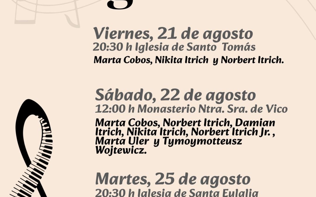 Música en las Iglesias con Jesús Las Heras.