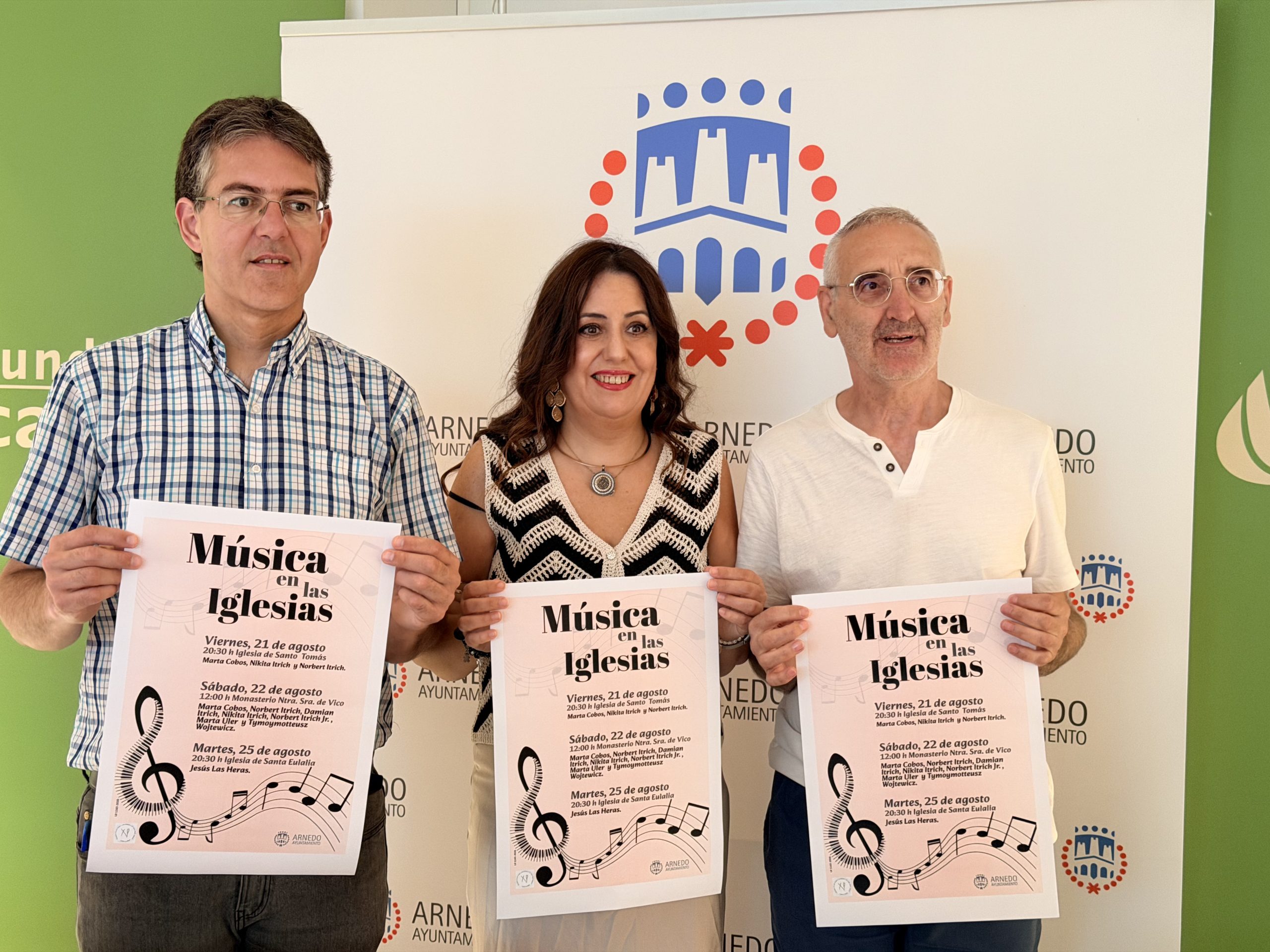 El mes de agosto finalizará con el programa «Música en las Iglesias»