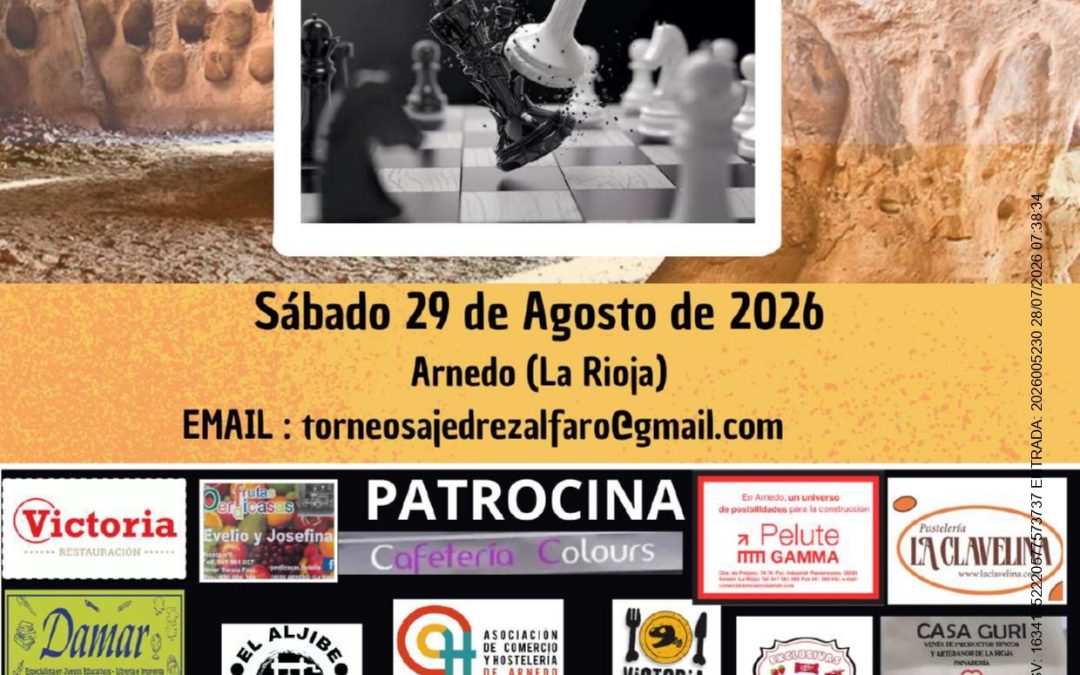 VI  Torneo de Ajedrez. Cien Pilares