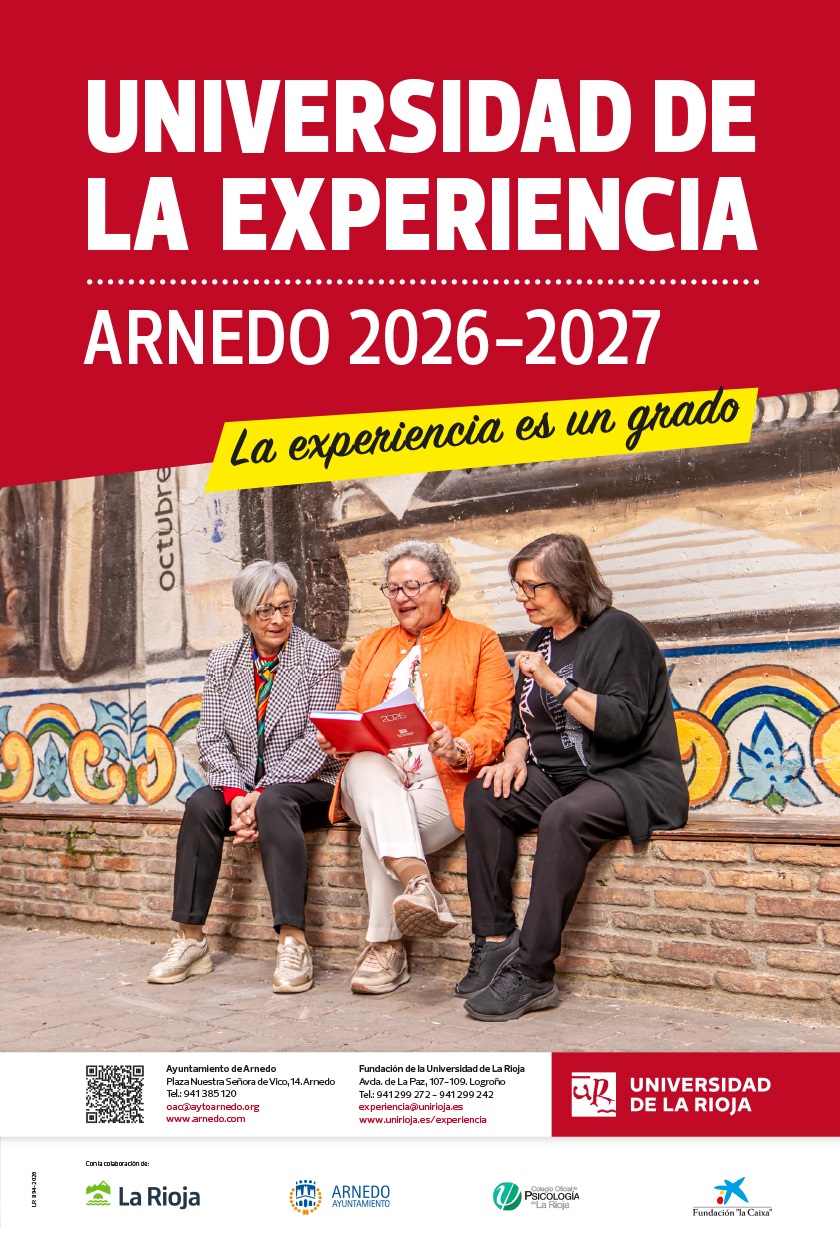 Se abre el plazo de matriculación para la Universidad de la Experiencia de La Rioja