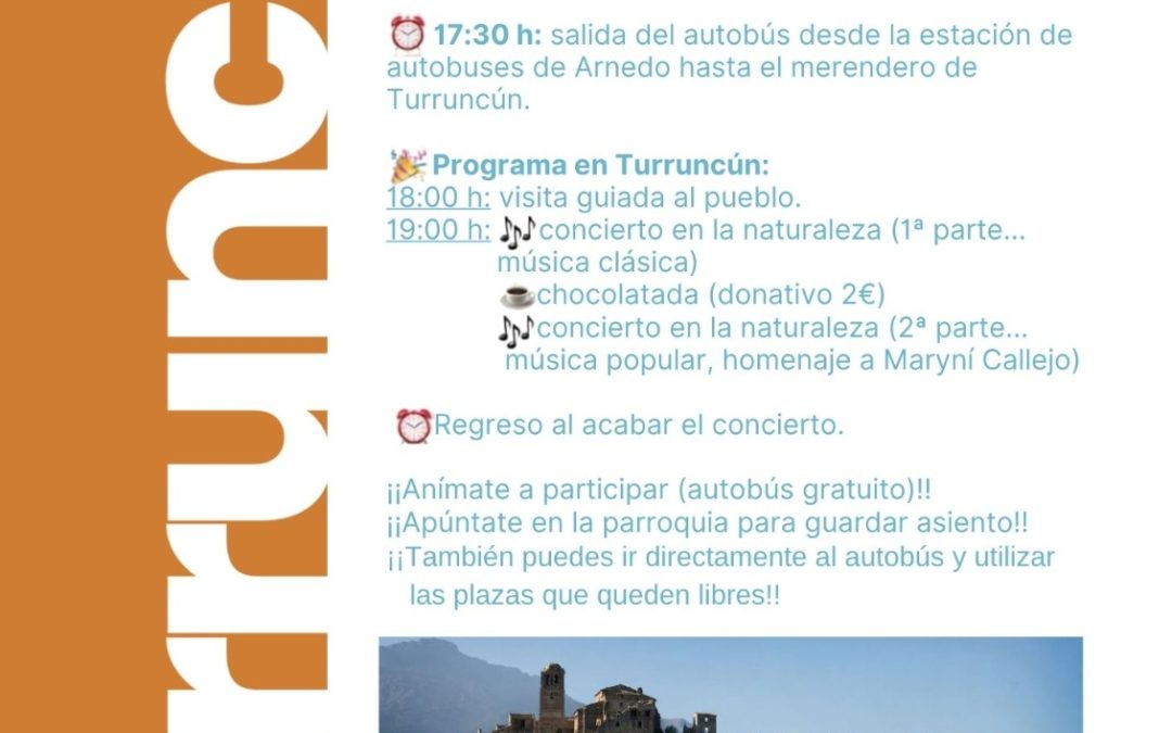 TURRUNCÚN. Música en la naturaleza