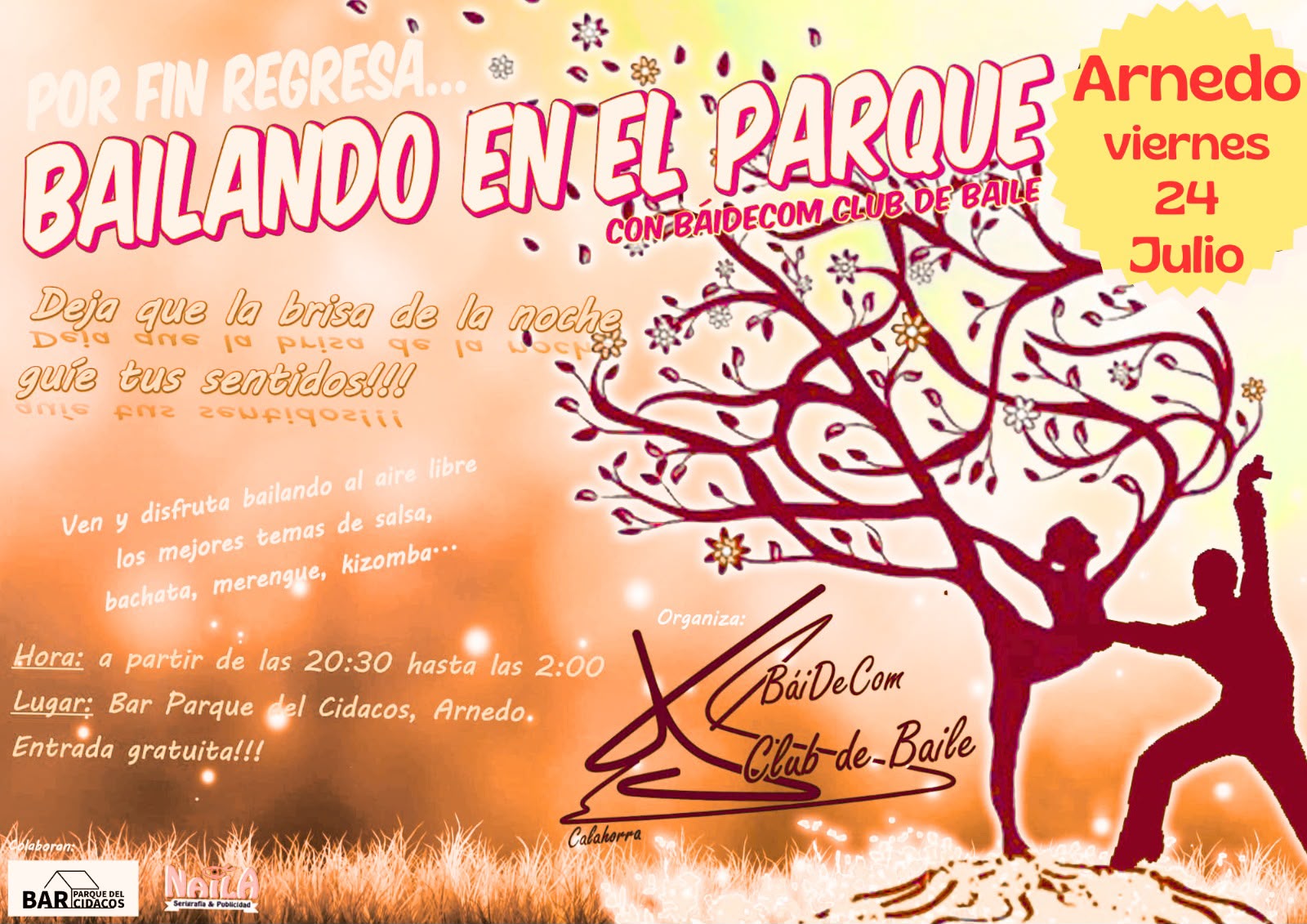 Bailes de salsa, bachata, merengue…