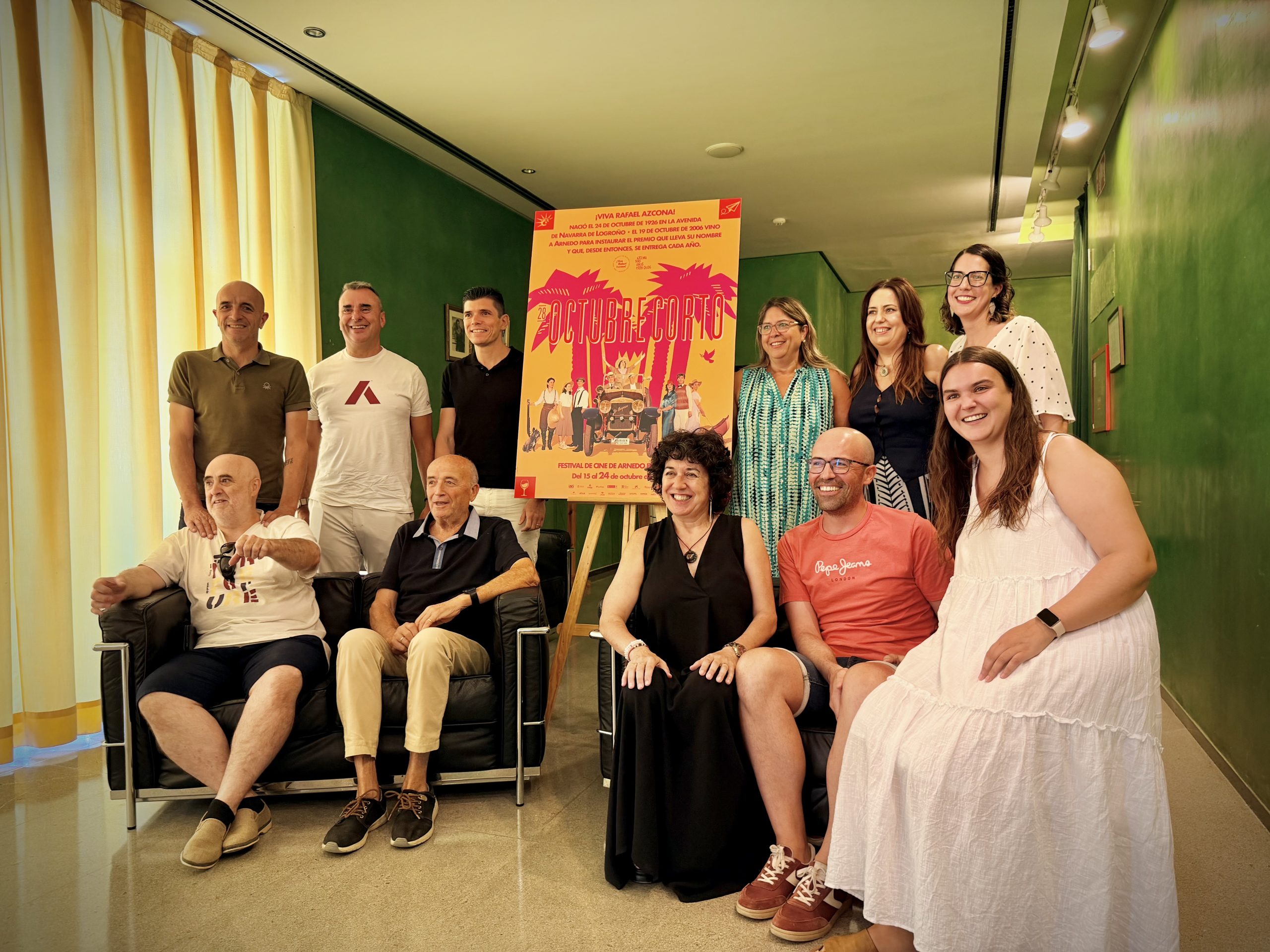 Octubre Corto presenta el cartel de su 28ª edición: un luminoso homenaje a Rafael Azcona en su centenario